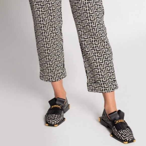 Balmain loafers B monogram “Tomi” Sz38 NIB $1395 - Picture 7 of 7